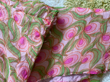 Load image into Gallery viewer, Vintage Sheer Sleeve Floral Mini Dress Size 4