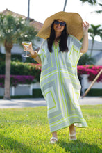 Load image into Gallery viewer, geometric print kaftan