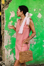 Load image into Gallery viewer, Nico Mini Dress in Popsicle Stripes