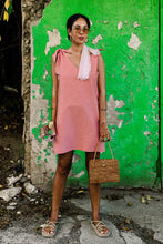 Load image into Gallery viewer, Nico Mini Dress in Popsicle Stripes