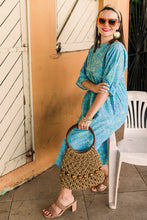 Load image into Gallery viewer, Grandma June Midi Dress in Down by the Seashore