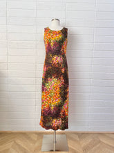 Load image into Gallery viewer, Vintage Splatter Print Body Con Dress - Size 4/6