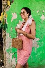 Load image into Gallery viewer, Nico Mini Dress in Popsicle Stripes