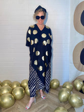 Load image into Gallery viewer, Gold Dot Kaftan