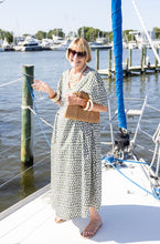 Load image into Gallery viewer, Little Mother Dress in Abstract Leaves