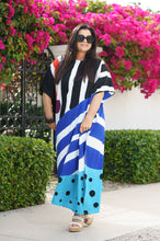 Load image into Gallery viewer, one size kaftan cover up dress