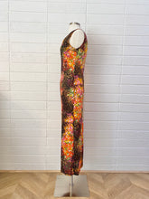 Load image into Gallery viewer, Vintage Splatter Print Body Con Dress - Size 4/6