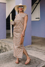 Load image into Gallery viewer, Sherry Baby Sheath in Toffee Geo