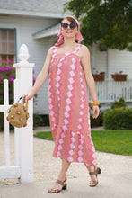 Load image into Gallery viewer, flounce bottom midi dress