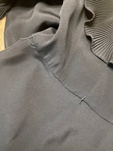 Load image into Gallery viewer, Vintage Ruffle Neck Long Sleeve Cocktail Dress - Size 4