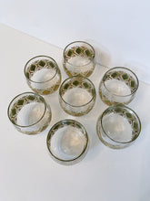 Load image into Gallery viewer, Seven MCM Irene Pasinski Avocado & Gold Glass Cocktail Glasses
