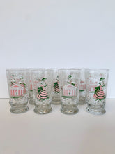 Load image into Gallery viewer, 1960s Libbey Southern Belle Plantation Glasses Set Of Eight