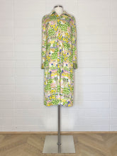Load image into Gallery viewer, Vintage McMullen Floral Shirt Dress with Gold Buttons - Size M