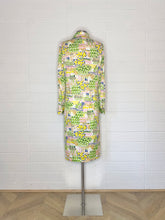 Load image into Gallery viewer, Vintage McMullen Floral Shirt Dress with Gold Buttons - Size M