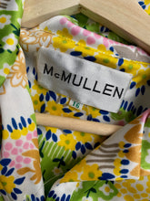 Load image into Gallery viewer, Vintage McMullen Floral Shirt Dress with Gold Buttons - Size M
