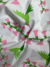 Load image into Gallery viewer, Vintage Vested Gentress Ruffle Neck Hummingbird Dress - Size 6/8