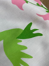 Load image into Gallery viewer, Vintage Vested Gentress Ruffle Neck Hummingbird Dress - Size 6/8