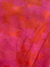 Load image into Gallery viewer, Vintage Pink Camo and Gold Trim Evening Dress - Size 6/8