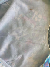 Load image into Gallery viewer, Vintage Soft Blue Floral Sheath Dress - Size 8/10