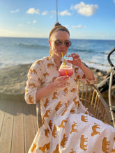 Load image into Gallery viewer, Soozie Dress in Leopard Parade