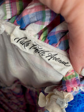 Load image into Gallery viewer, Vintage Plaid and Ruffle Saks Fifth Avenue Maxi Dress - Size 0/2