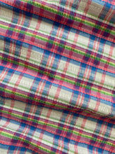 Load image into Gallery viewer, Vintage Plaid and Ruffle Saks Fifth Avenue Maxi Dress - Size 0/2