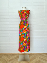 Load image into Gallery viewer, Vintage Floral Sheath Dress