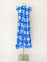 Load image into Gallery viewer, blue floral dress