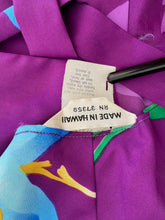 Load image into Gallery viewer, Tropical Birds of Paradise Tie Neck Dress - Size S/M
