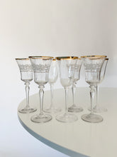 Load image into Gallery viewer, Vintage wine glass set