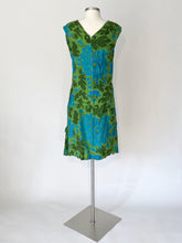 Load image into Gallery viewer, Cap Sleeve short vintage handmade dress