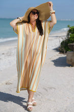 Load image into Gallery viewer, One size cover up caftan
