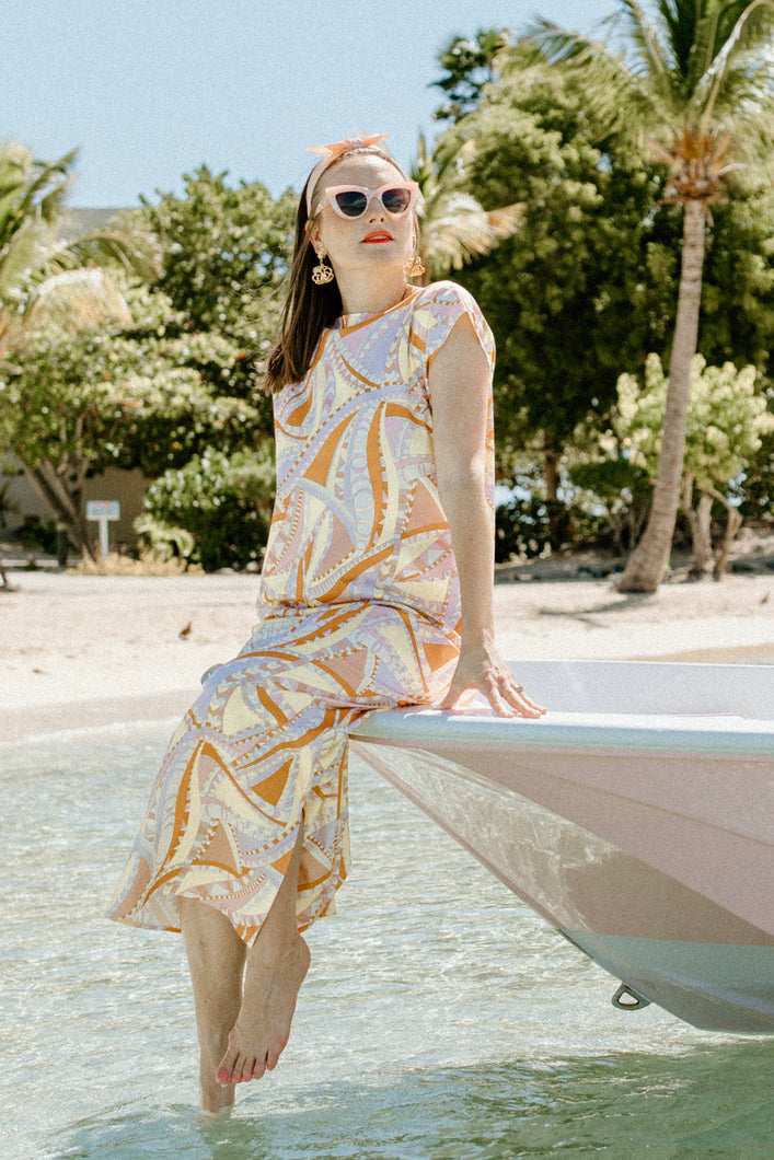 maxi palm beach dress