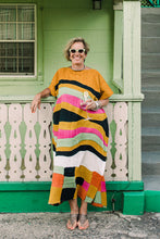 Load image into Gallery viewer, abstract stripe dress
