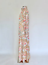 Load image into Gallery viewer, Vintage Groovy Long Sleeve Palazzo Pant Jumpsuit - Size 4/6
