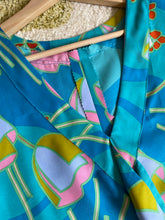 Load image into Gallery viewer, Vintage Tulip PrintMaxi Tent Dress - Up to Size 12
