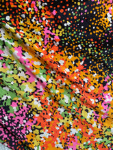 Load image into Gallery viewer, Vintage Splatter Print Body Con Dress - Size 4/6
