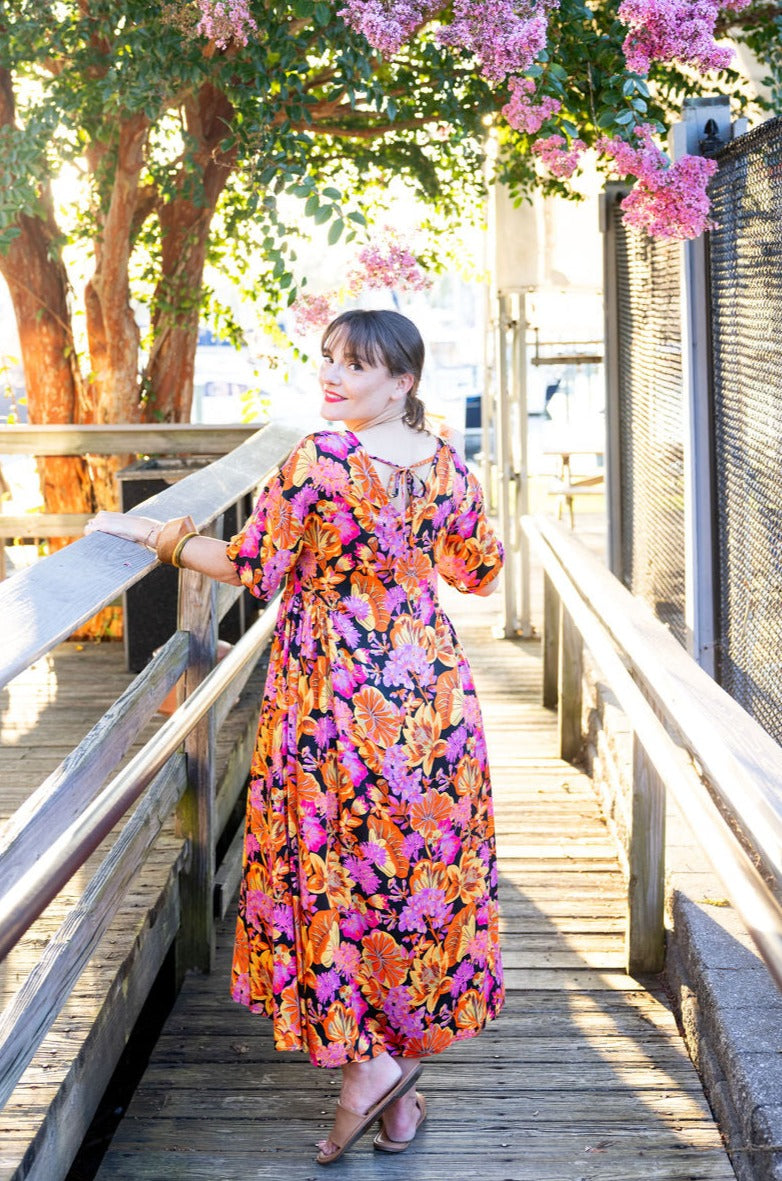 floral dresses for garden parties collingswood nj Women's Relaxed Fit Dresses | Little Mother Dress