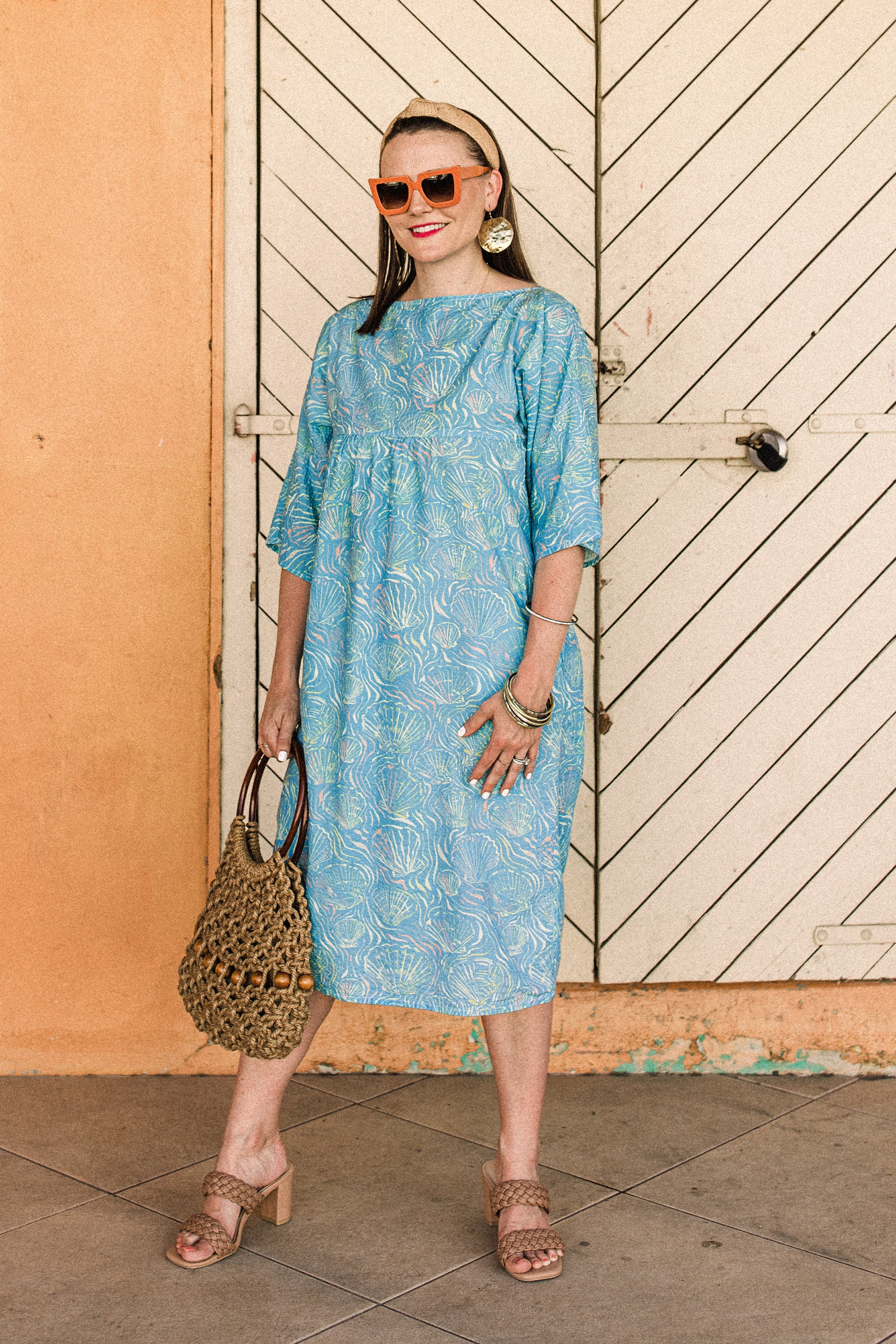knee length dresses for ladies Women's Muumuu Dress | The Grandma June