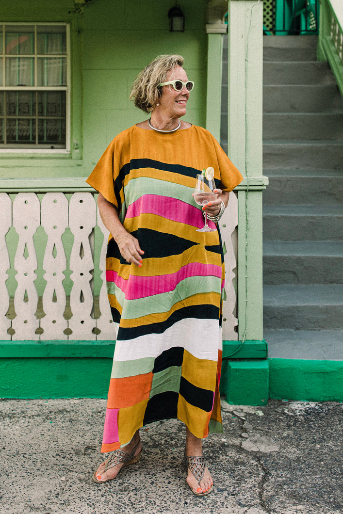 Summer kaftan dress