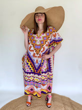 Load image into Gallery viewer, Kakee Kaftan in Colorful Aztec
