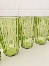 Load image into Gallery viewer, Green Tahiti Tumblers Bamboo Glasses Set of 12
