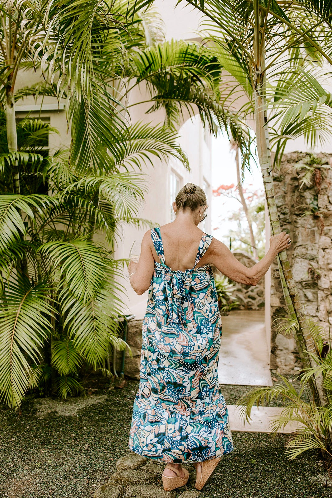 The Jessica Midi Dress in Island Jazz | Drinking Dresses